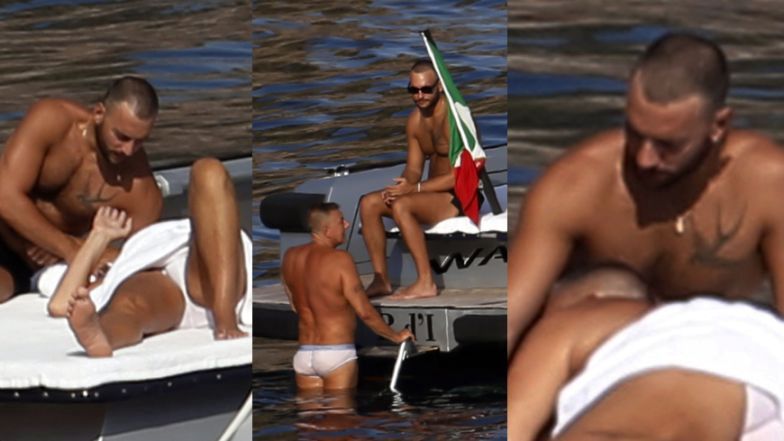 Stefano Gabbana używa życia z chłopakiem Lucą Santonastaso