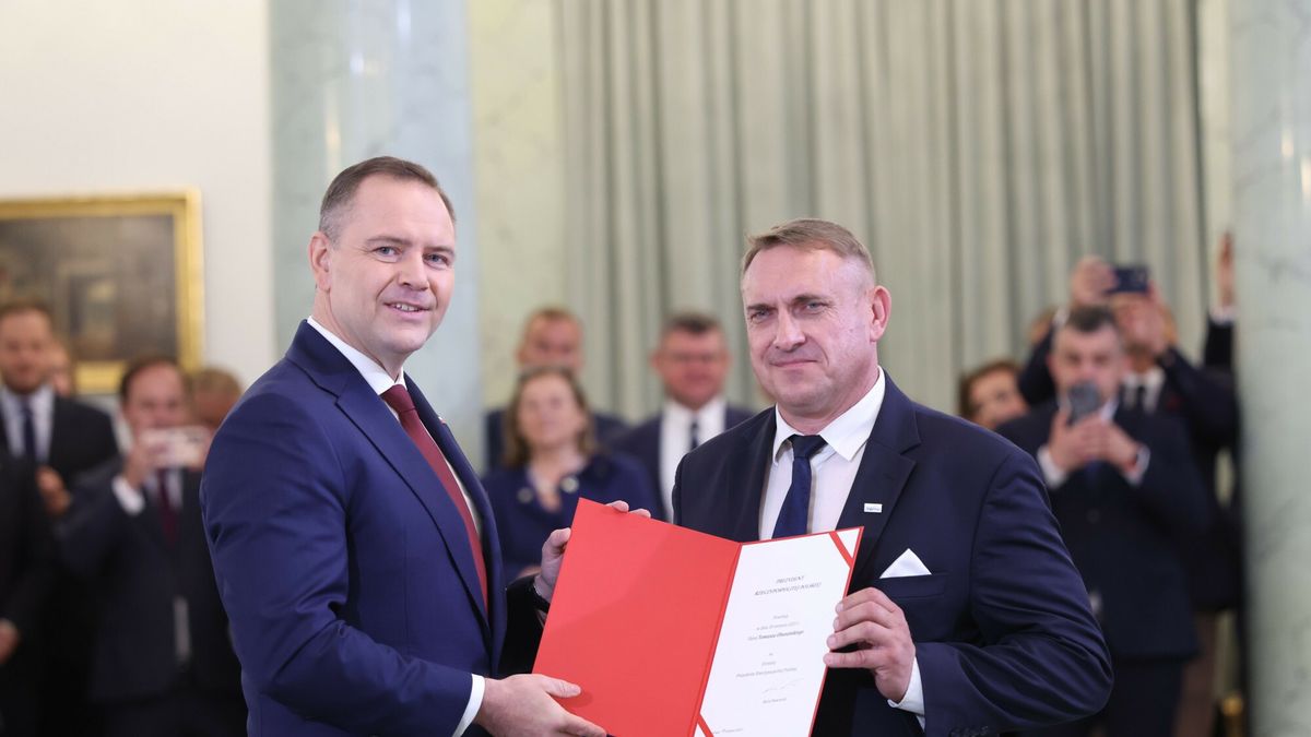 Karol Nawrocki i Tomasz Obszański