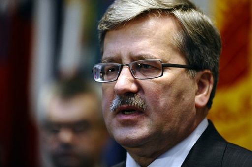 Bronisław Komorowski na nartach w Istebnej