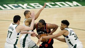NBA. Ciekawie w finale Wschodu, 10-0 na koniec dało zwycięstwo Bucks nad Raptors