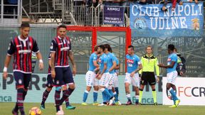 Serie A: Napoli w dziesiątkę rozprawiło się z beniaminkiem. Tylko 26 minut Zielińskiego