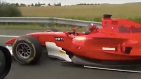 Czechy: jeździł bolidem GP2 po autostradzie. Policja znalazła winnego. Zapłaci wysoki mandat