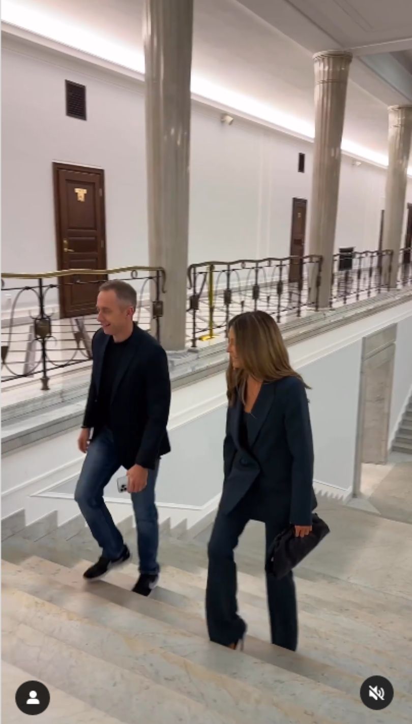 Małgorzata Rozenek pojawiła się w Sejmie