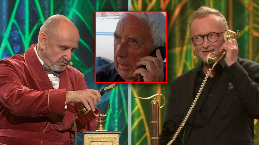 Sławomir Orzechowski i Andrzej Mastalerz w skeczu "Sęk"