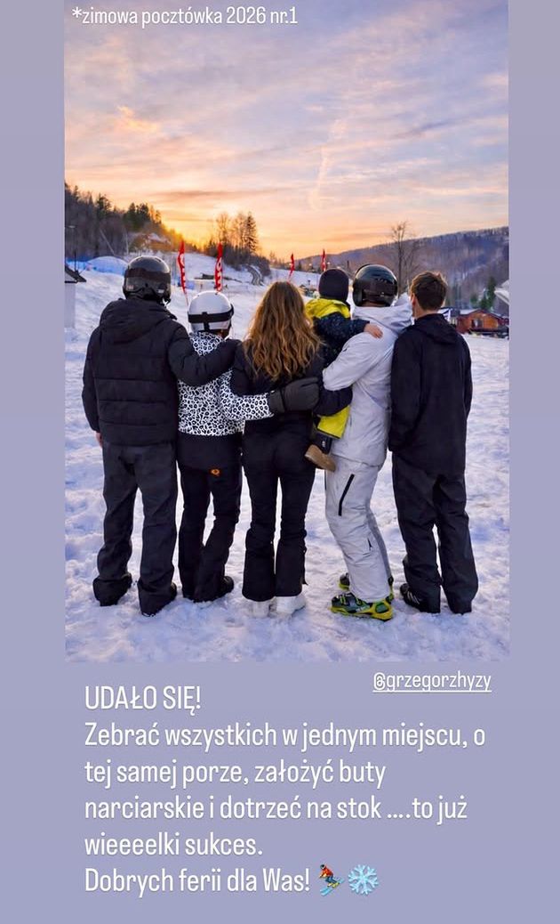 Agnieszka Hyży pochwaliła się zdjęciem patchworkowej rodziny