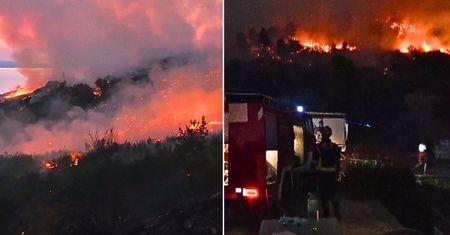 Niebezpieczne pożary w Chorwacji. Turyści spakowani do ewakuacji