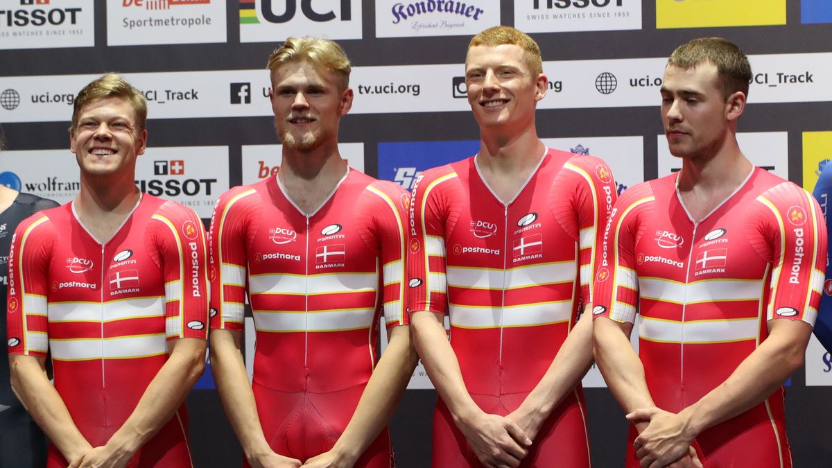 PAP/EPA / FOCKE STRANGMANN / Na zdjęciu: duńscy kolarze torowi