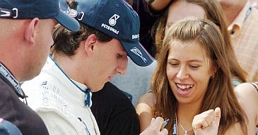 Kubica rzucił dziewczynę!