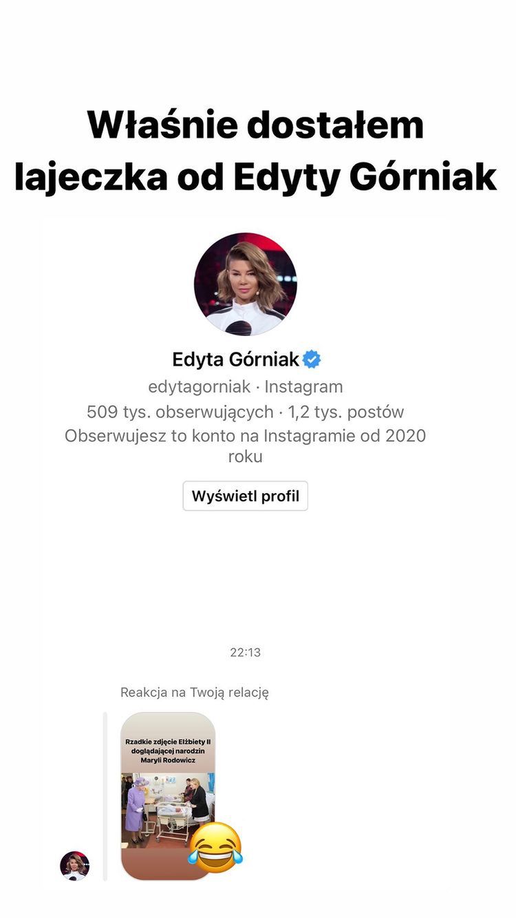 Edyta Górniak żartuje z Maryli Rodowicz