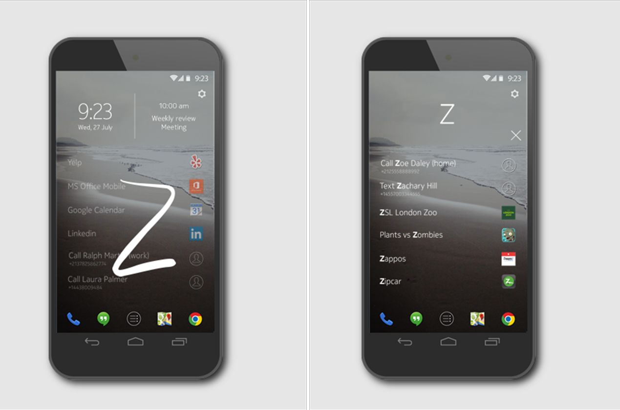 Z Launcher, czyli jak Nokia wyobraża sobie ekran startowy na Androidzie