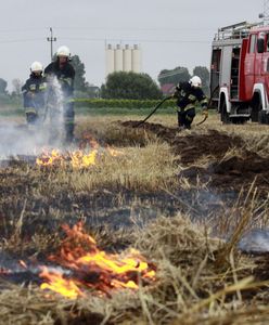 Szyfin: Tragiczny finał gaszenia pożaru zboża. Nie żyje strażak OSP