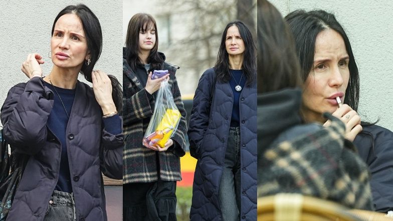 Viola Kołakowska spędza czas z NASTOLETNIĄ CÓRKĄ: wspólne śniadanie, przerwa na papieroska, spacer i zakupy (ZDJĘCIA)