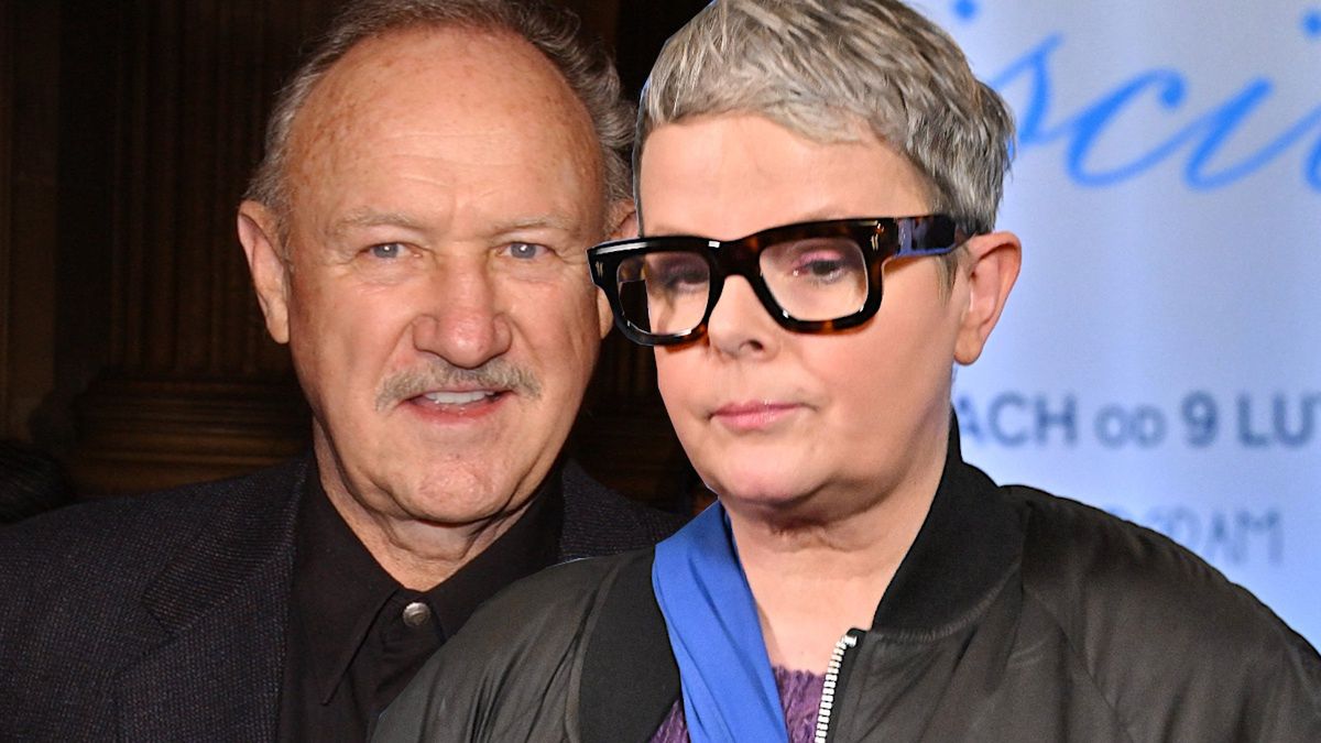 Gene Hackman i Karolina Korwin Piotrowska