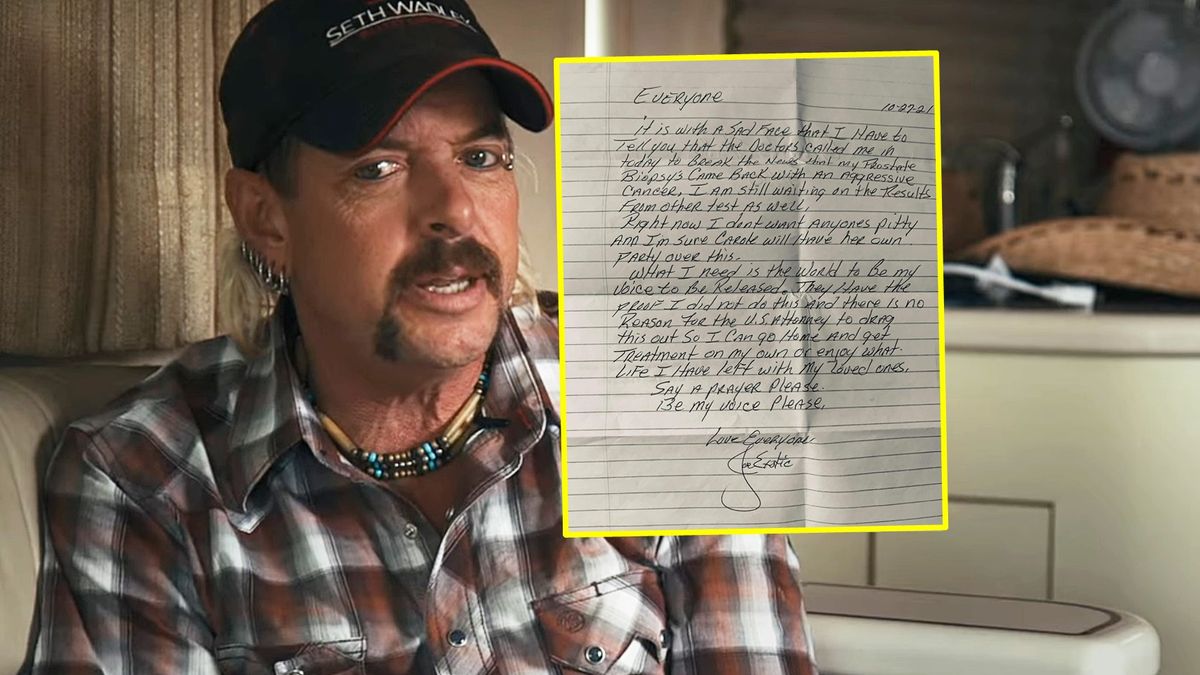 Przekazał list z więzienia. Joe Exotic ma 