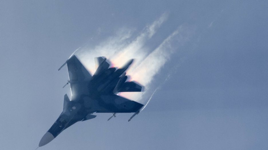 Rosja ma coraz większe problemy z bronią; na zdjęciu Su-34