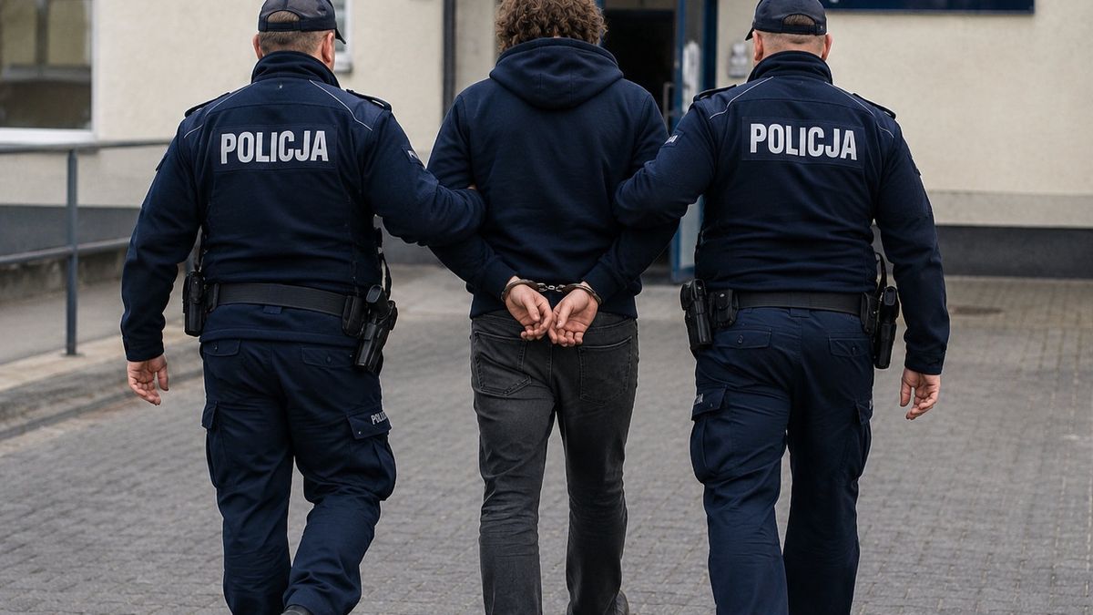 Zatrzymany przez policję