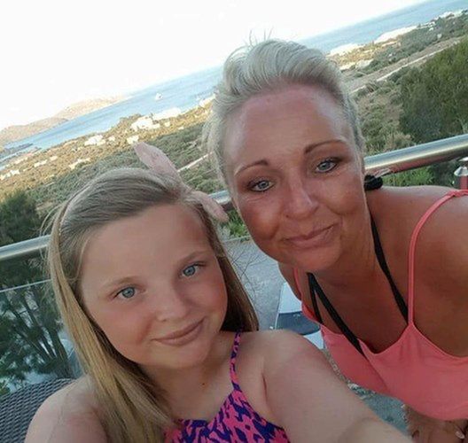 Donna Corden przed chorobą