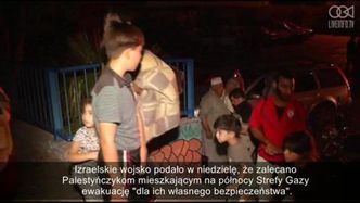 Setki mieszkańców Strefy Gazy opuszczają swoje domy