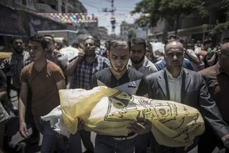 Co najmniej 35 ciał odnaleziono pod gruzami w Strefie Gazy