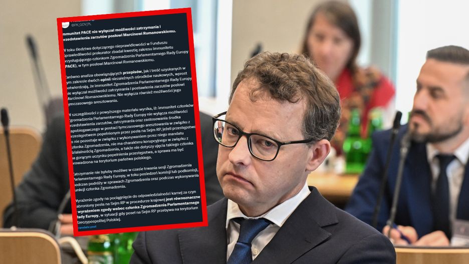 Drugi immunitet nie chroni posła Romanowskiego