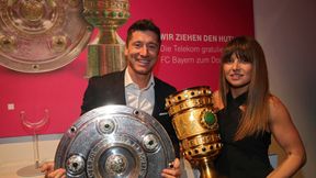 Puchar Niemiec. Anna Lewandowska dumna z Roberta. Sama też udźwignęła trofeum