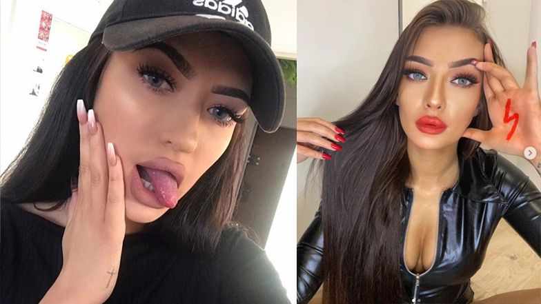 Natalia z "Love Island" reklamuje lateksowe body symbolem Strajku Kobiet