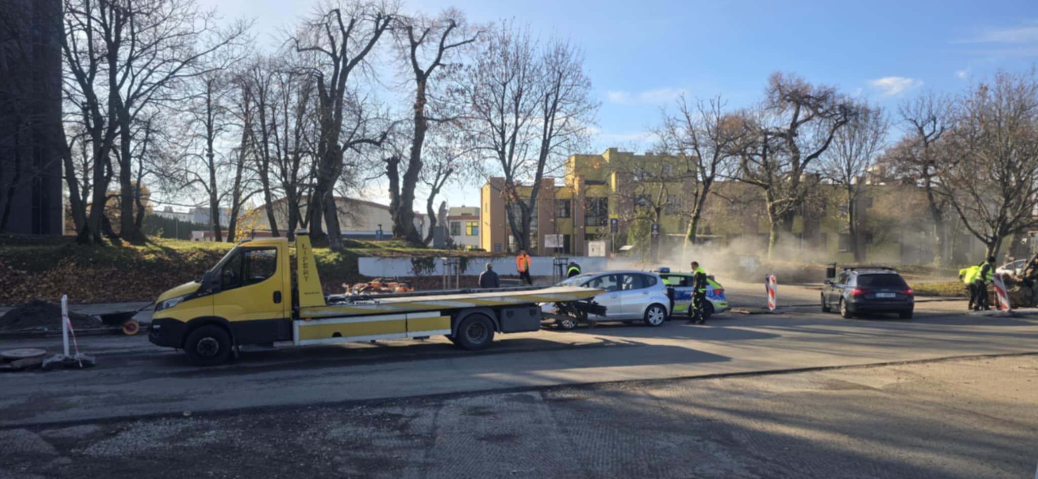 Widząc co wyczynia za kierownicą od razu postanowili działać. Kierująca hondą była pijana