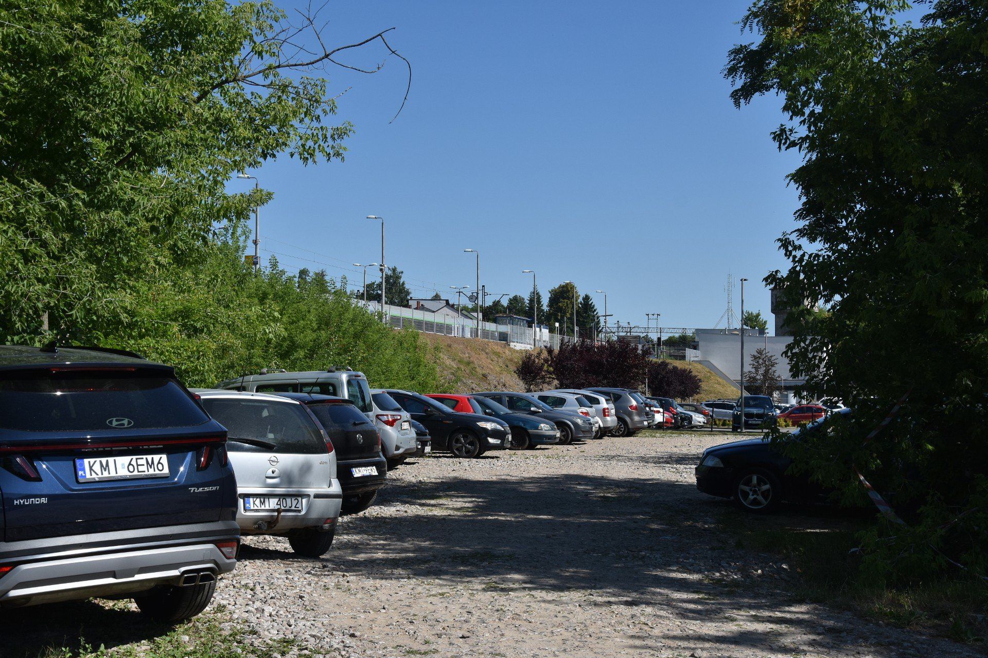 Na przejetych działkach powstanie częściowo wielopoziomowy parking