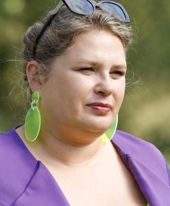 Romanowska w szortach. Ale spójrzcie, co wsunęła na stopy