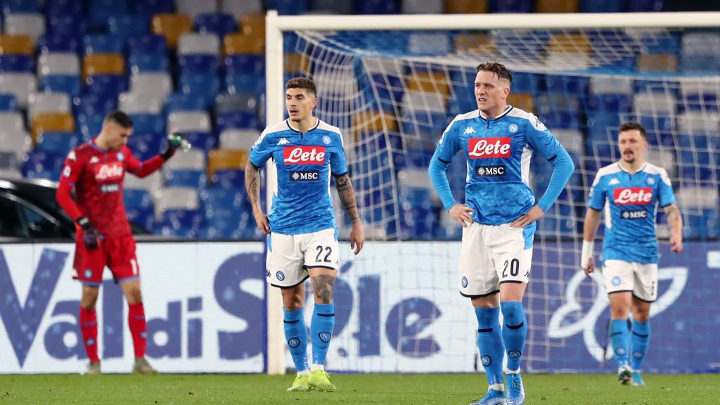 Getty Images / Francesco Pecoraro / Na zdjęciu: piłkarze Napoli