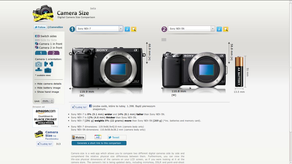 Wymarzone narzędzie dla miłośników porównywania rozmiarów 1