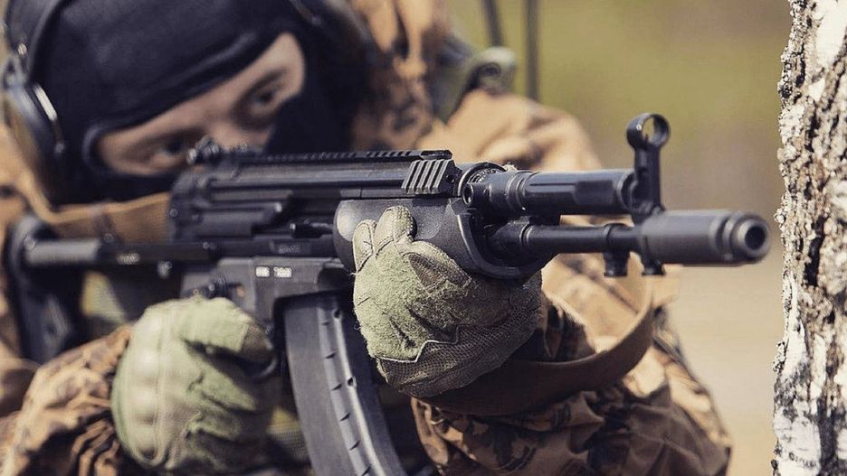 Rzadka broń Rosjan zauważona na froncie