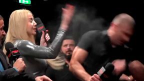 Wulgarnie obraził Schreiber. Zareagowała natychmiast