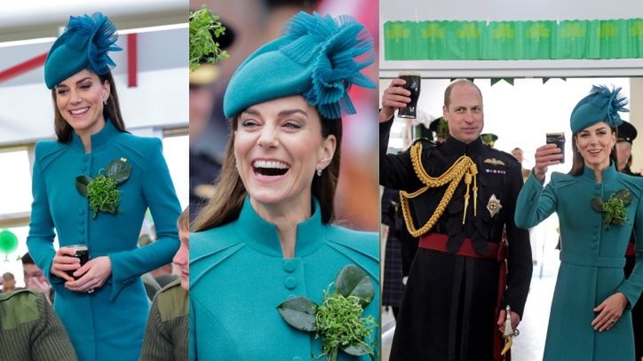 Kate i William świętują dzień św. Patryka, delektując się PIWKIEM