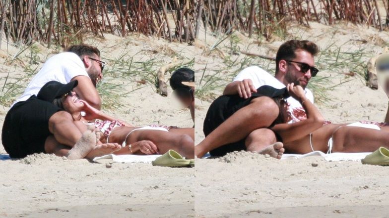 Klaudia El Dursi na plaży w Chałupach