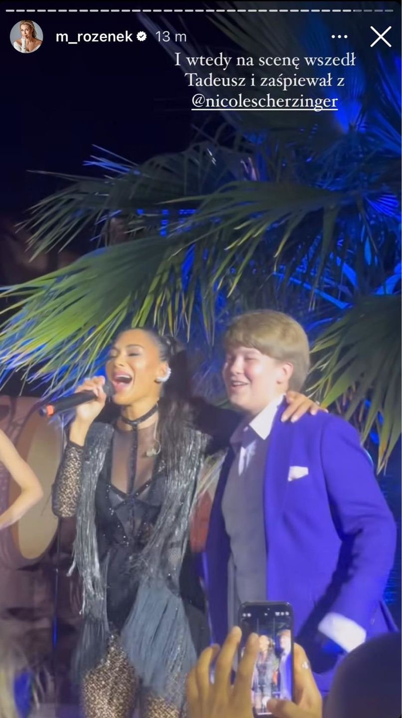 Nicole Scherzinger, Tadeusz Rozenek
