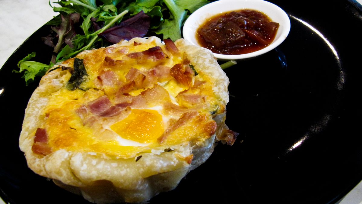 Tarta śniadaniowa o obniżonej zawartości tłuszczu