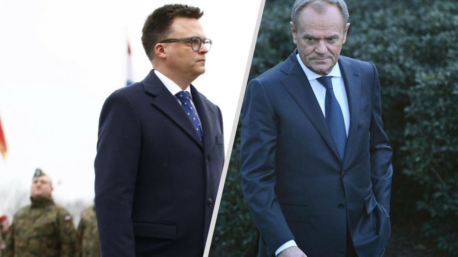 Internetowa kłótna Tuska i Hołowni