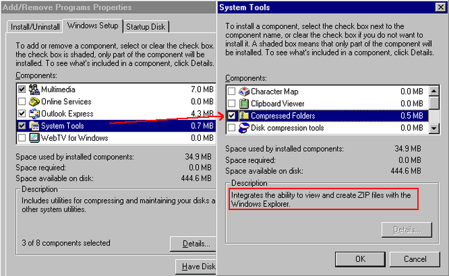 Foldery Skompresowane, czyli ukryty prezent od Windows Me