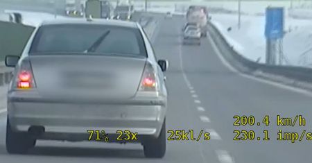 Dramatyczne sceny na autostradzie A4. Nagranie policji