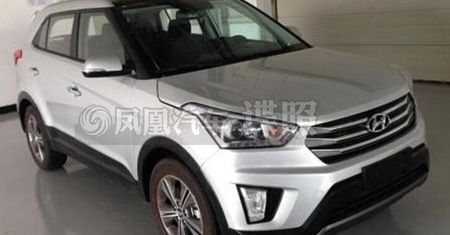 Hyundai ix25 na szpiegowskich zdjęciach