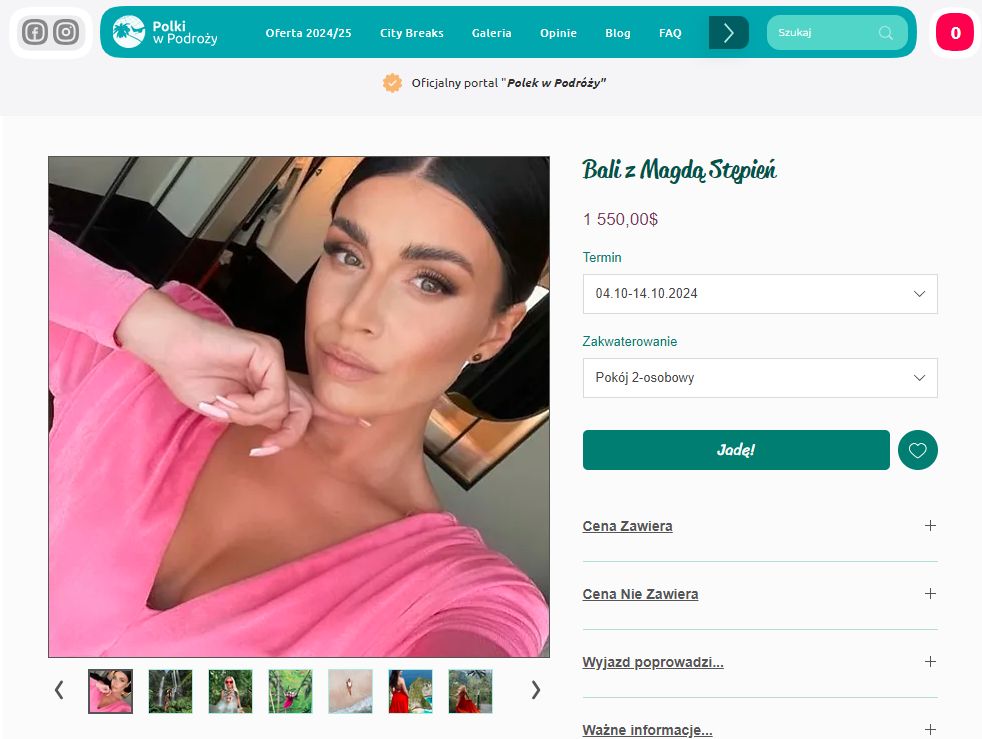 Wyjazd z Magdą Stępień na Bali