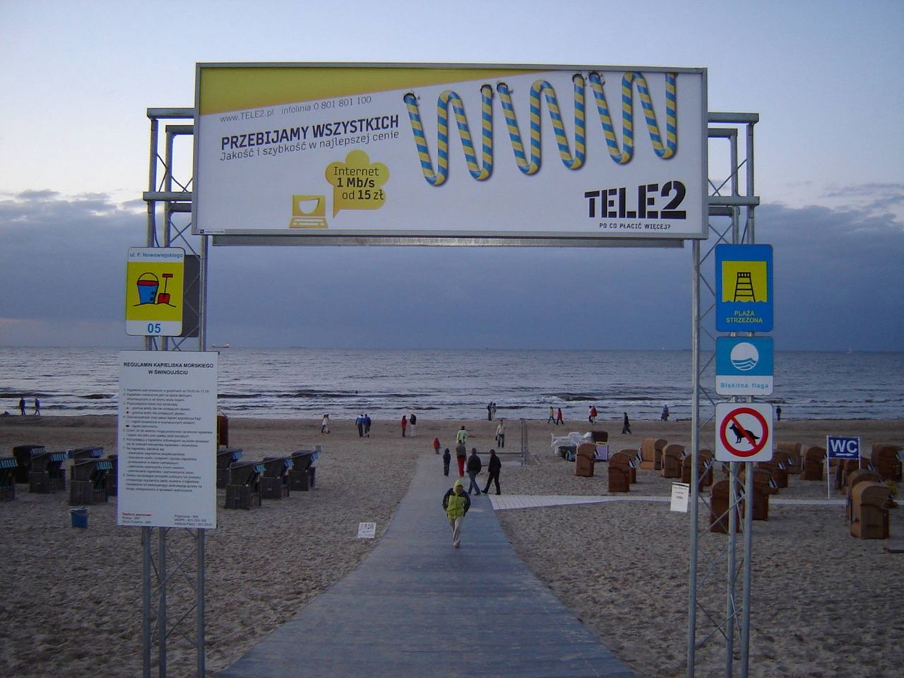 Plaża w Świnoujściu