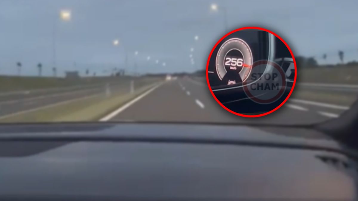 Ponad 250 km/h na S6.