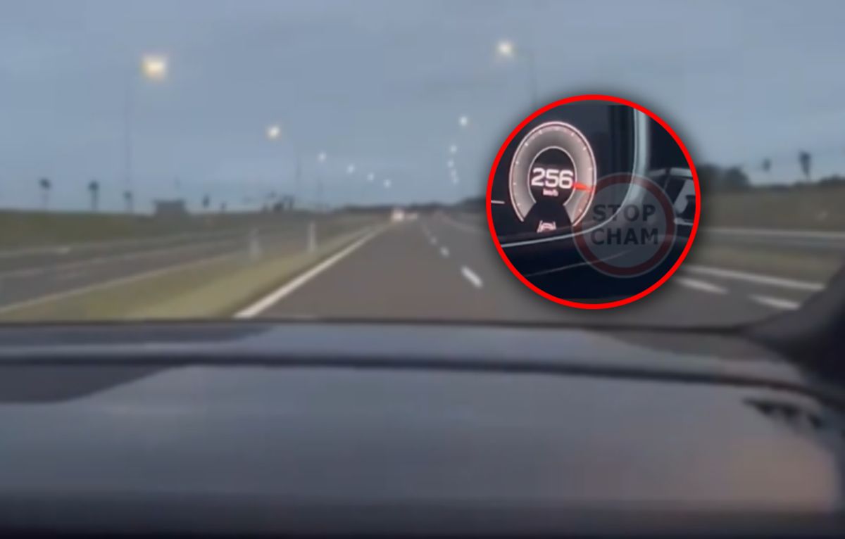 257 km/h na S6. Nagranie trafiło do sieci. Spójrzcie