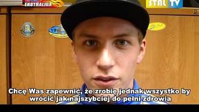 Linus Sundstroem liczy na szybki powrót na tor (czerwiec 2013)