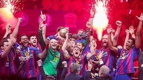 Dekoracja po finale Ligi Mistrzów