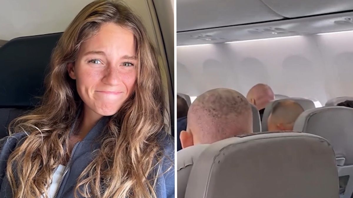 Influencerka pokazała nagranie z samolotu