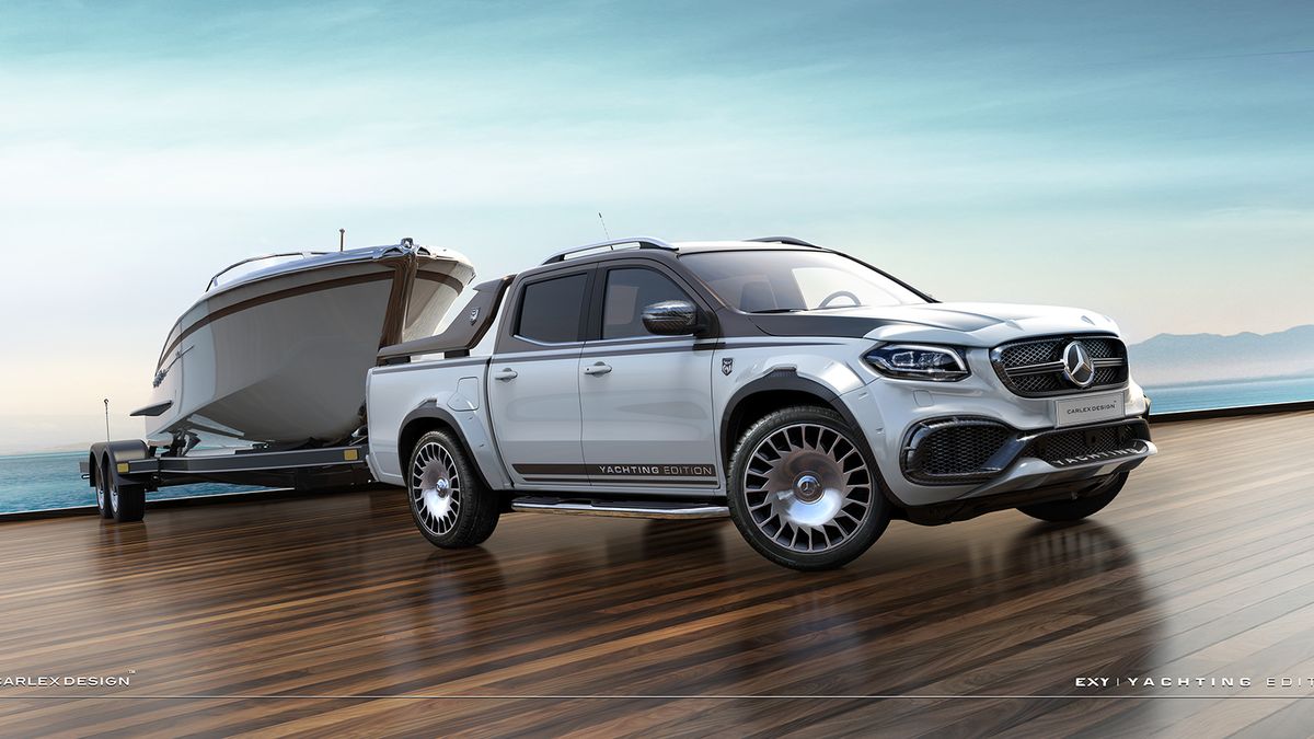 Mercedes-Benz X-Class Yachting Edition wykonany na poziomie Maybacha, ale wcale nie tak drogi.