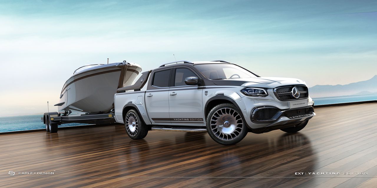 Mercedes-Benz X-Class Yachting Edition w limitowanej sprzedaży. Polska firma pokazała klasę